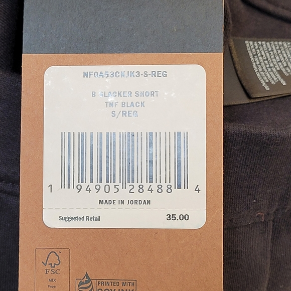 NWT The North Face Boys Slacker Shorts size 7/8 - Picture 6 of 6